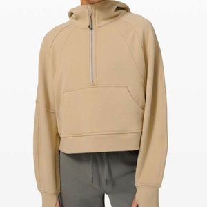 Lululemon Scuba Oversized OS 1/2 Half Zip Hoodie